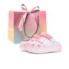 Crocs Crush Clog Strawberry Pie EVA Fashion Cute Commuter Outing Girly Heart Gift Bag Edition Hole Shoes Unisex Pink