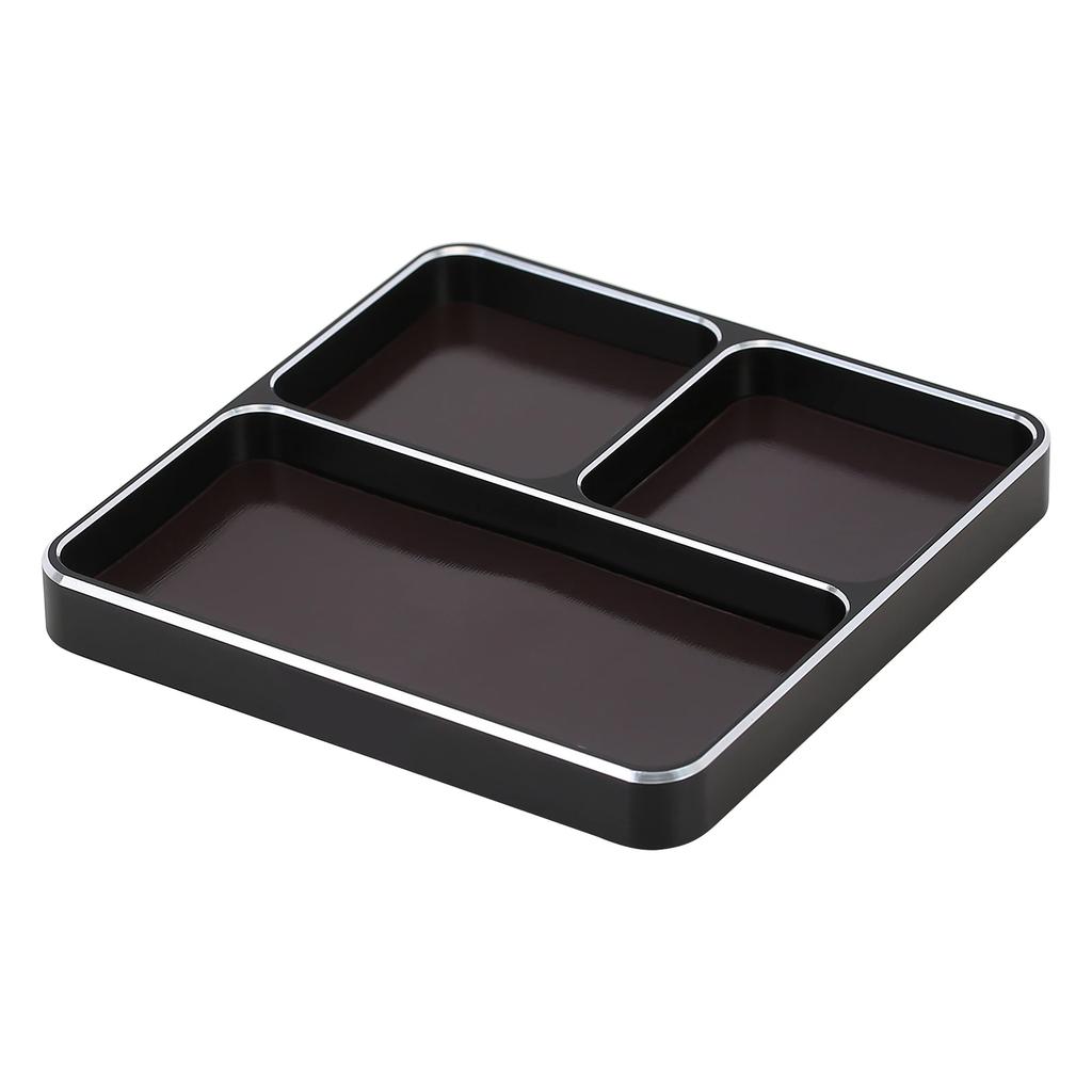 RS 98*98*11mm CNC Aluminium Magnetic Screw Tray Nut Gasket Storage Tool for RC Car Boat Airplane Model