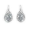 Handmade Garnet Earrings, 925 Sterling Silver Earrings, Designer Jewelry, Gift for Wife