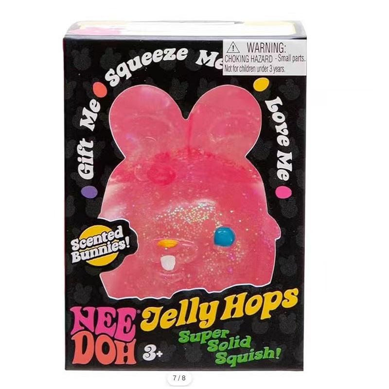 Cute Color Simulation Rabbit Squeeze Stress Relief Pinch Toy Soft Silicone Fidget Sensory Slow Rising Kids Adult Gift Decoration