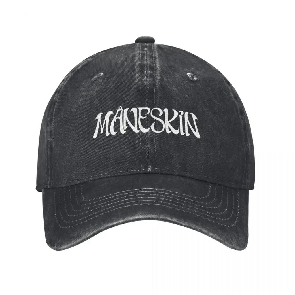 MANESKIN Maneskin,M?neskin, Baseball Cap sun caps Rave Gentleman Hat luxury woman cap Trucker Hats For Men Women's