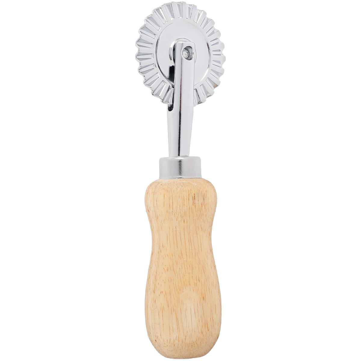 

Aluminum Alloy Pastry Wheel Cutter Multipurpose Dough Cutting Roller for Baking Pastry Dumpling Wrapper Pizza Pasta with Handle хакі