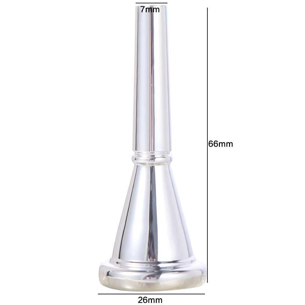 Gold Silver French Horn Mouthpiece Professional Horn Mouthpiece Durable Instrument Accessories
