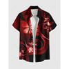 Fashion Men's Hawaiian Shirts 3D Printed Short Sleeved Button Down Lapel Shirt Oversized Tops 2025 Summer Casual Aloha Shirts