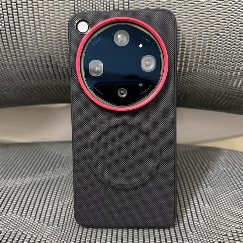 For OPPO Find X9 Ultra Case For MagSafe Magnetic Fine Grain Matte Leather Silicone Cover Metal Lens Frame Protective Shell