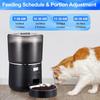 Smart Graffiti Automatic Cat Feeder - No Jams, Remote Control Pet Feeding Machine