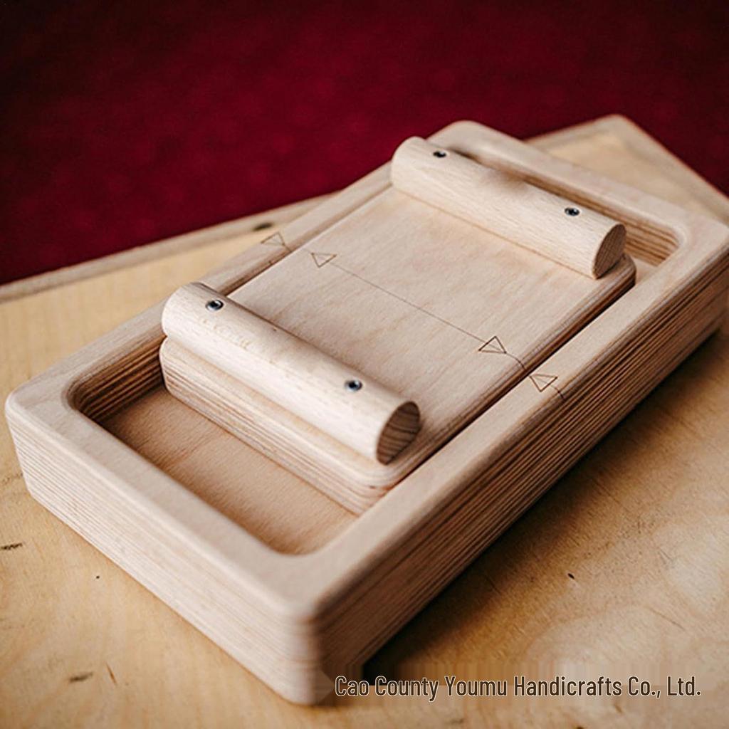 Wooden Finger & Wrist Strength Trainer for Arm Wrestling & Rock Climbing Competition