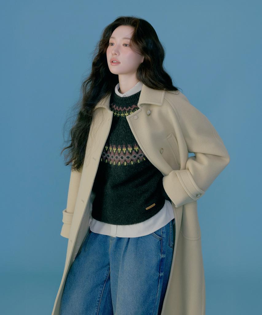 Covernat Woman Wool Single Long Coat (2 Colors)