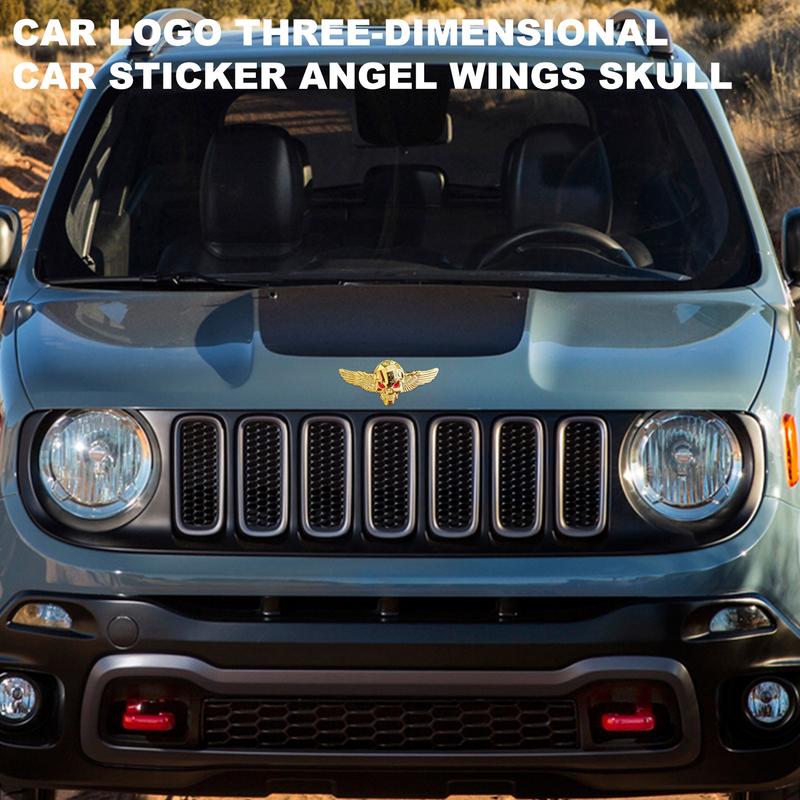 3D Metal Car Sticker 3D Metal Car Emblem Decoration Sticker Fashionable Metal Badges Stickers Car Accessories Solid For Scooters