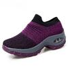 Women Platform Shoes Flexibility Casual Sneakers Fashion Knited Sock Breathe Comfort Walking Shoe Loafers Non-slip Plus 35-44