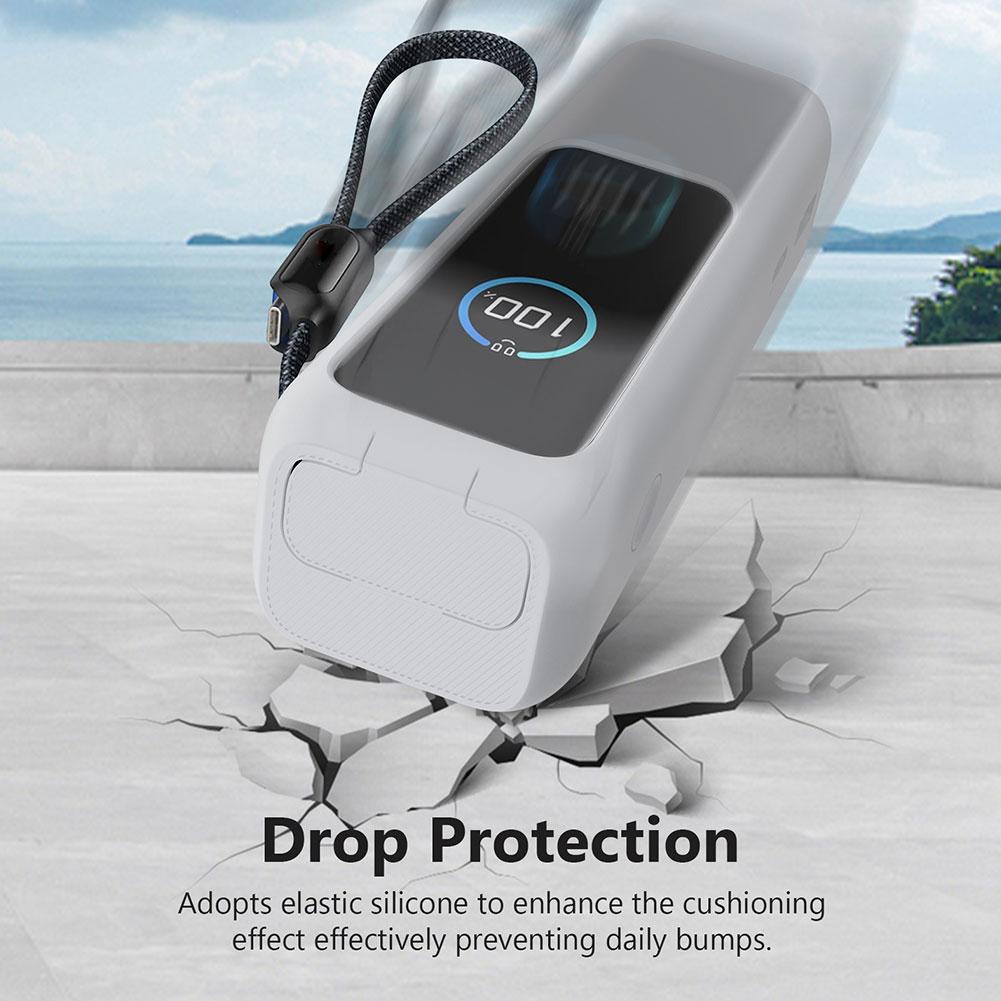 For Anker Zolo 165W Mobile Power Silicone Case Portable Power Bank Protective Cover Portable Travel Case With Carrying Strap