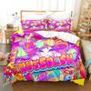 New 3D Print Anime Muse Dash Game Bedding Set Single Twin Double Queen King Cal King Size Bed Linen Set