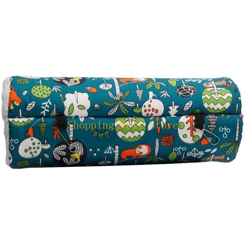 KX4B Winter Bird Hanging Hammock Warm Nest Hideout Playing Rest for Parrots Hamster