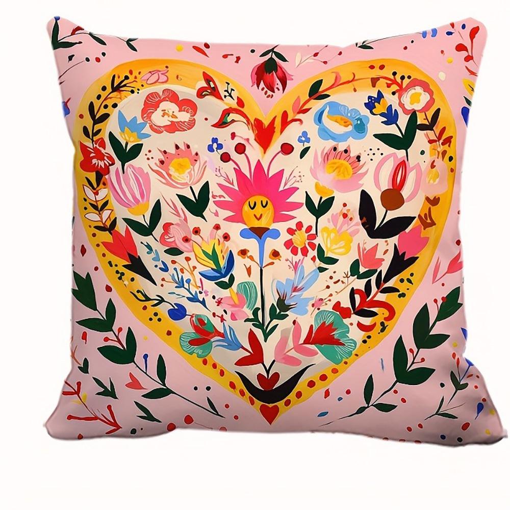 Kolorowe Poszewki Dekoracyjne z Motywami Kwiatowymi i Zwierzęcymi dla Stylowych Akcentów Domowych Poszewka na poduszkę na sofę dekoracja pokoju domowego