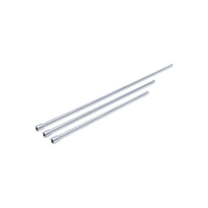 Rallonges Pour Clé À Cliquet - BGS - 10 Mm - 3 Pcs - Acier Au Carbone - 375/450/600 Mm