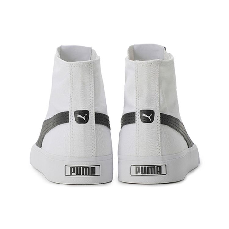 Puma Bari Mid White Black Unisex Sneakers 373891-01