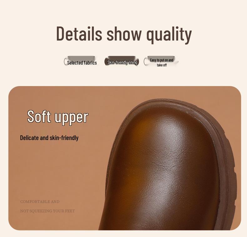 Wuma Winter 2025 Mädchen Langstiefel - Samt Perle, Baumwollleder