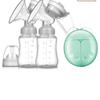 Double Electric Breast Pumps Powerful Nipple Suction USB Electric Breast Pump with Baby Milk Bottle Cold Heat Pad Nippl