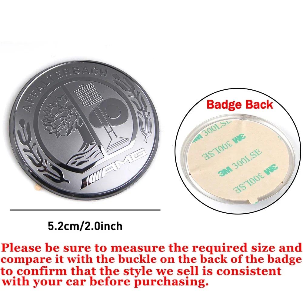 

C200 E200 For Mercedes Benz 52mm 57mm Car Steering Wheel Badge Sticker Replacement Decoration for Mercedes Benz AMG A B S R G GL