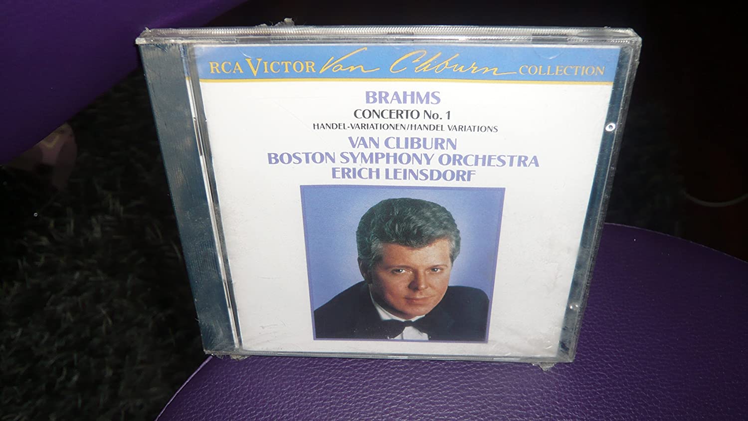 

CD BRAHMS - Piano Concerto No 1; Handel Variati Non Japan Classical Used