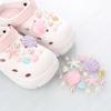 18pz/set Stella Marina Conchiglia Serie Marina Ciondoli per Scarpe per Zoccoli Accessori Sandali Slide Fai da Te Decorazione Scarpe da Giardino Regali per Feste
