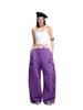 Tuogu Women's Slimming Paratrooper Wide-Leg Pants - Spring/Summer Style, Casual Loose Fit, Floor-Length.