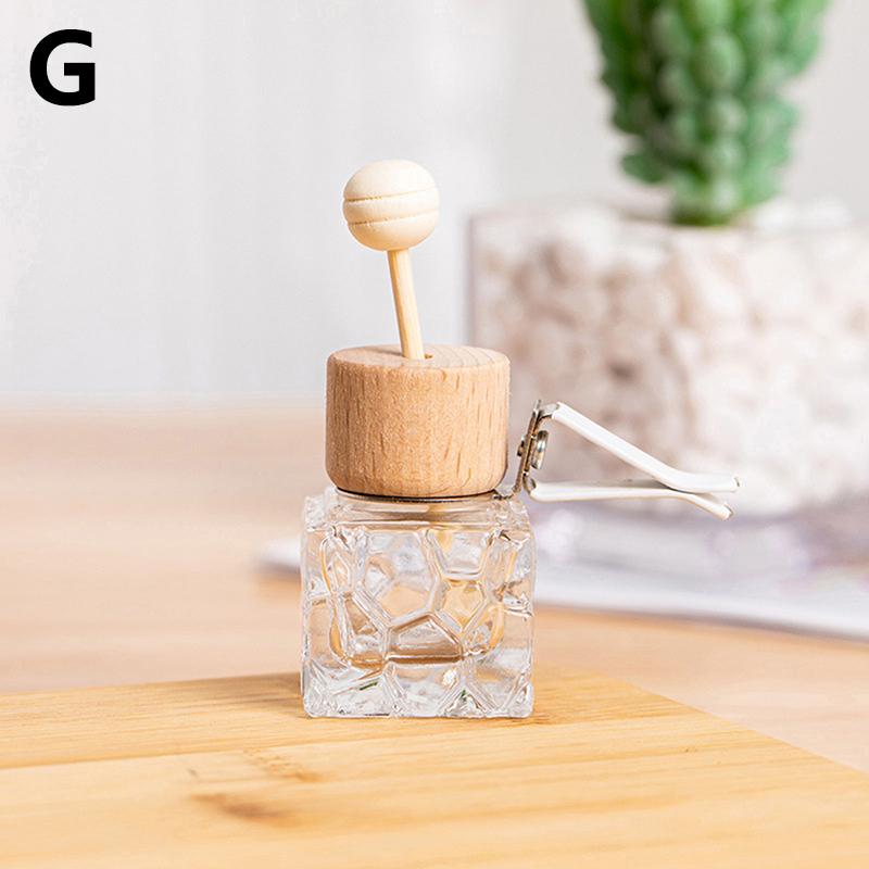 1 PC Car Air Outlet Freshener Diffuser Empty Perfume Clip Bottle Pendant Essential Oil Car Fragrance Hanging Ornament
