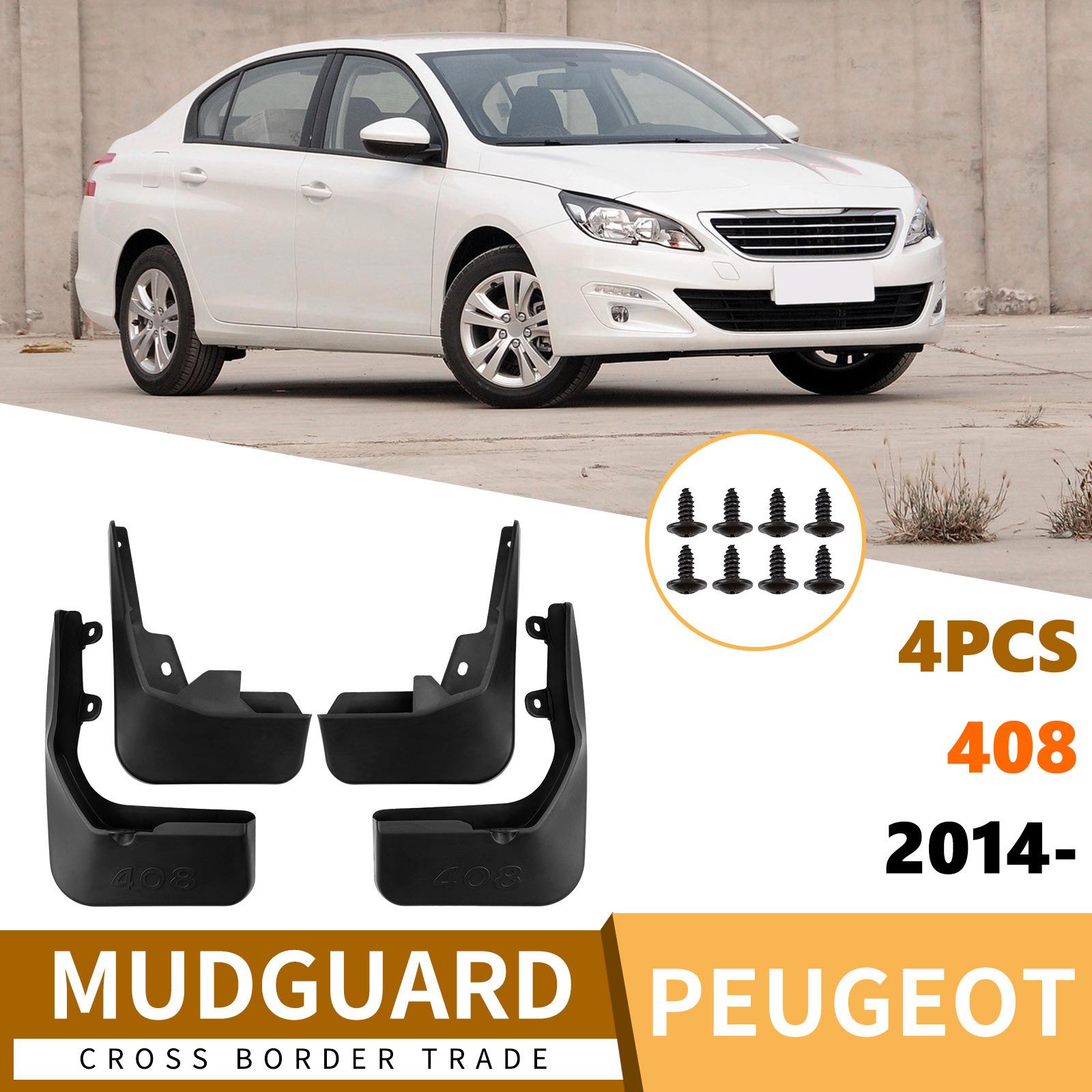 

Suitable for Peugeot 408 2014-2026 fender skin front and rear auto parts modification hot sale армия зеленый