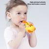 Colorful Cartoon Whistle Toy for Children Play Train Mouth Muscles Promote Sound Perception Hand Eye Coordination Toy