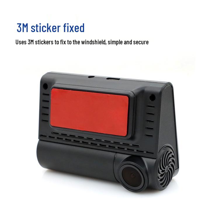 4K Dual Car DVR with GPS, WiFi, and Night Vision Dash Cam