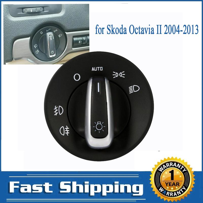 

Автозапчасти Выключатель света фар противотуманных фар для Skoda Octavia MK2 2004-2013 1Z0941431K Автоаксессуары