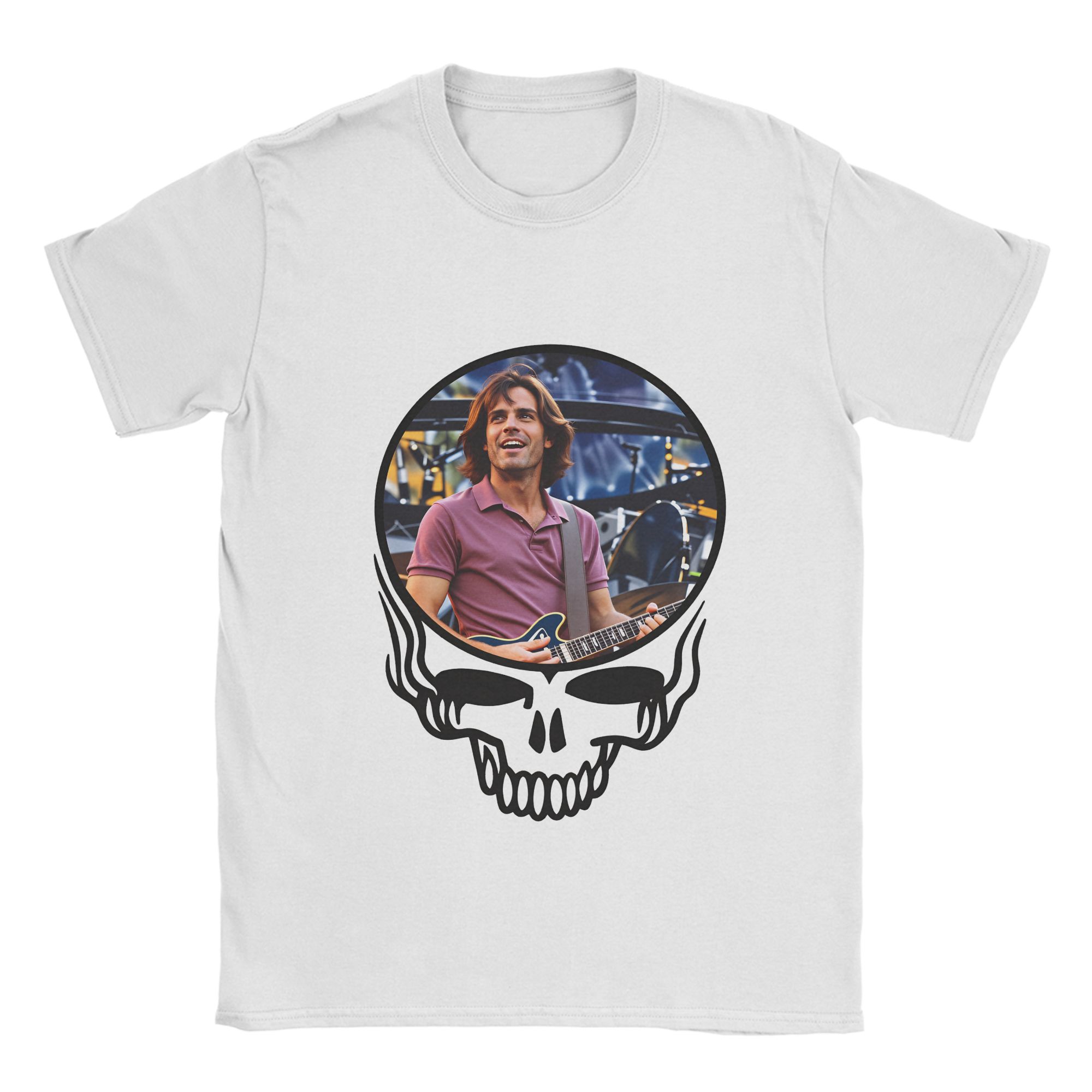 

Casual Bob Weir T-Shirts Men Round Collar Cotton T Shirt Short Sleeve Tees New Arrival Clothing - Men s Summer Cotton Graph... S разноцветный