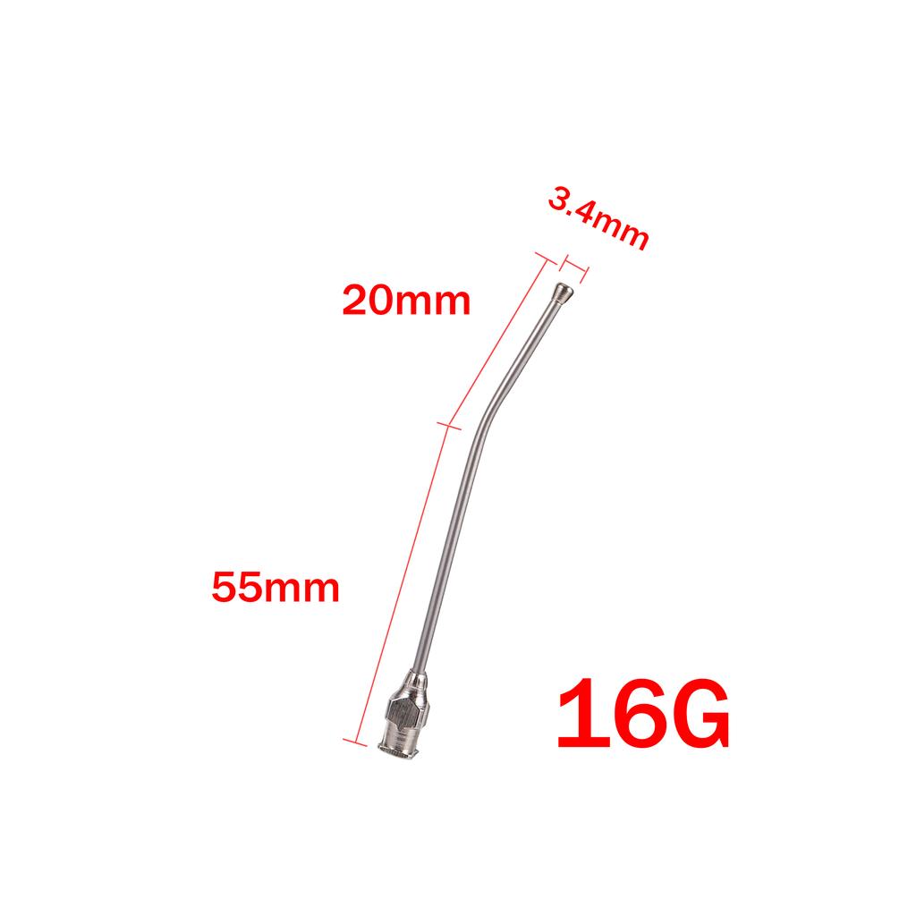 Manuelle Fütterung Aufzucht Kropfsonde Gebogene Medikamentenröhrchen Käfigvögel Mäuse Papagei Fütterungsspritze