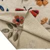 Damski lekki sweter z nadrukiem 3D owadów i kwiatów - Casualowy top z długim rękawem i okrągłym dekoltem z żywym motywem ważki, Top na każdą porę roku z nadrukiem kwiatowym