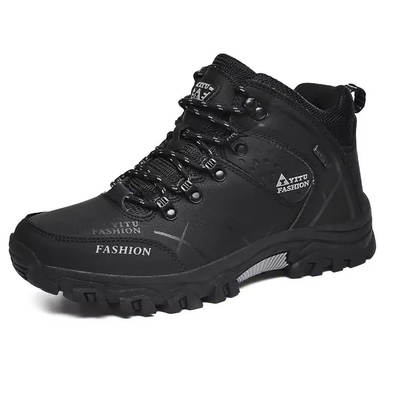 Winter Hiking Shoes Men Outdoor Snow Boots Anti-collision Sneakers Waterproof Keep Warm Men's Casual Boot