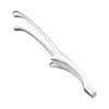Stainless Steel Korean BBQ Tongs - Round & Pointed Head Food Tongs for Barbecue and Self-Service