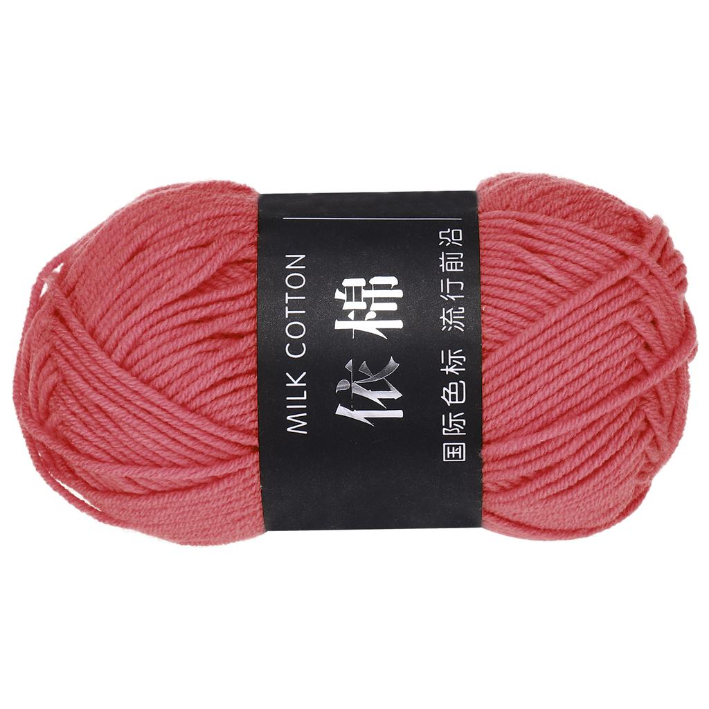 1 Knäuel Baumwollgarn 60% Baumwolle 40% Acryl Strickgarn Häkelgarn Deckengarn zum Häkeln