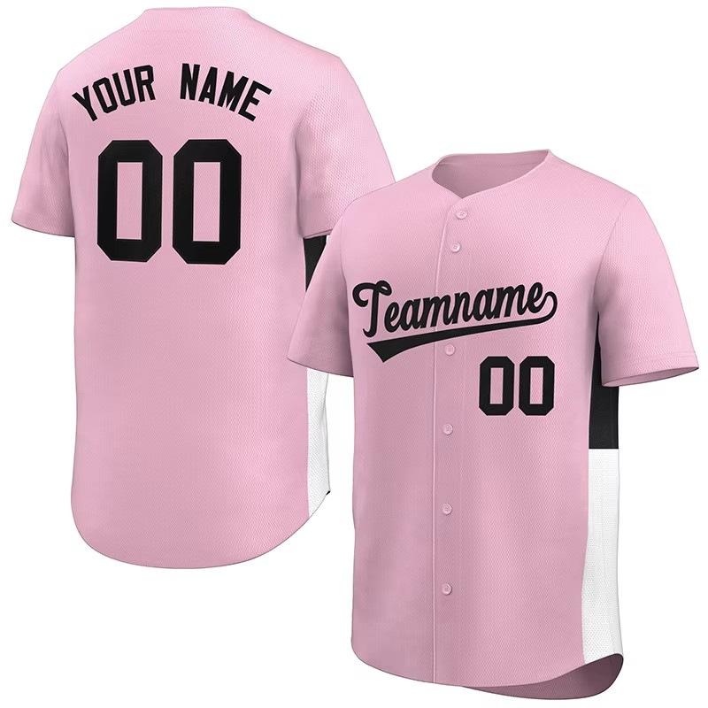 Adult baseball uniform jersey 2024 factory direct sales handsome fashion trend gradual change wind summer popular style