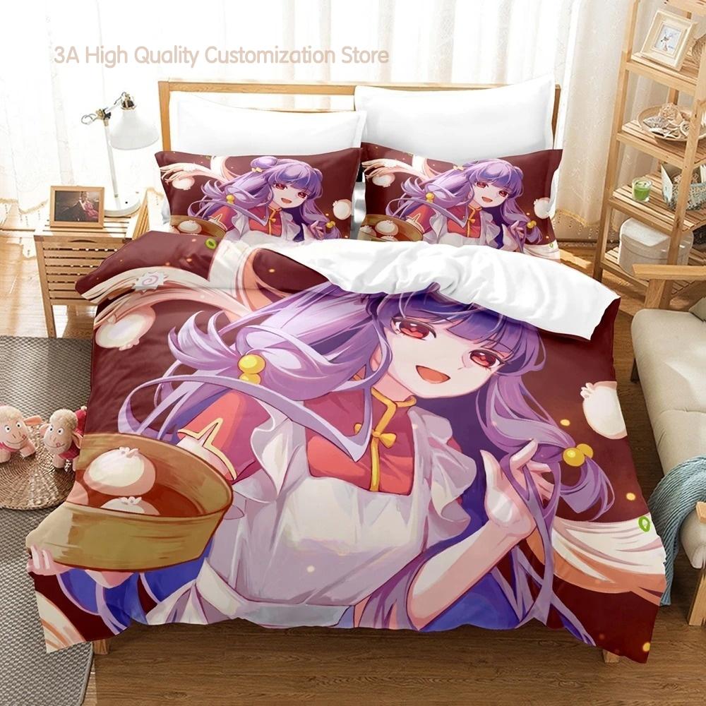 Comforter Ranma 1/2 Bedding Set Single Twin Full Queen King Size Bed Set Adult Boys Bedroom s 3D Print Anime Bed