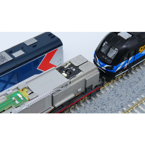 KATO N Gauge Amtrak ALC-42 & Superliner 4-Car Set, Model Train Set 10-1788
