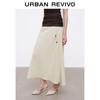 UR Women's Retro Beaded Tie-Up Fishtail Midi Skirt