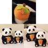 Chengdu Cute Panda Plush Toy Soft Short Fur Stuffed Animal For Play Children