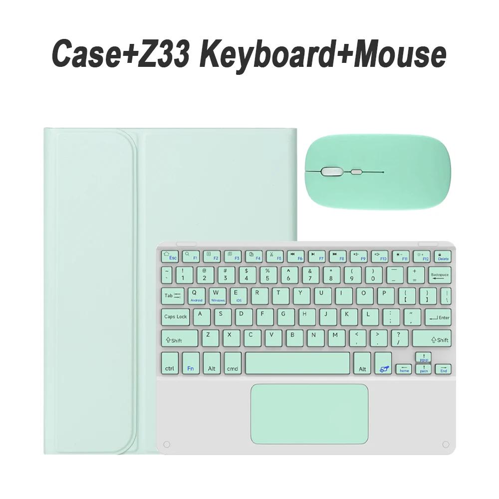 Case for Samsung Galaxy Tab A9 Plus A9+ 11 Inch SM-X210/X216/X218 Tablet Backlit Keyboard Cover for Galaxy Tab A9 Plus A9+ Funda