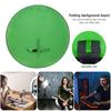 75/110cm Green Screen Photography Backdrop Portable Foldable Reflector Background Cloth for Live Video Studio Reflector Backdrop