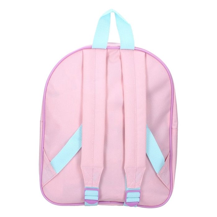 Sac à dos - VADOBAG - 3D Stitch Simply Special Sitting - Rose - Licence Disney - Design 3D Stitch