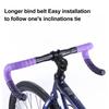 1 Pair Bicycle Handlebar Tape Anti-slip Shock Absorption Breathable Lightweight EVA Foam Mountain Bike Handle Wrap Bicycle Accessories