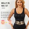 Enhanced Seamless Postpartum Bodysuit: 3.0 Shaping Slimming Body Shaper with Abdomen Control & Hip Lift for Women