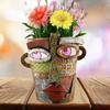 Antique Abstract Succulent Planter Unique Sturdy Garden Supplies Festival Gift