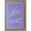 Used [XG] MASCARA Sanok Pre-recording Photocard Cocona