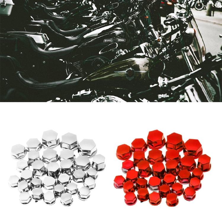 Motorbike Exterior Decoration 30Pcs Protective for Shell Cover for Wheel Screw N